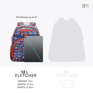 Foto 5 | Foto 5 | Mochila Simple Modern Fletcher Collection Kids, 12 L, Tamaño Mediano - Venta Internacional.