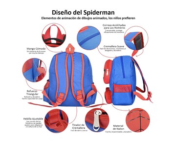 Foto 3 | Foto 3 | Mochilas Escolares, Mochila Escolar Niño De Dibujos Animados 3d, Mochila De Superhéroe Para Escuela Primaria T