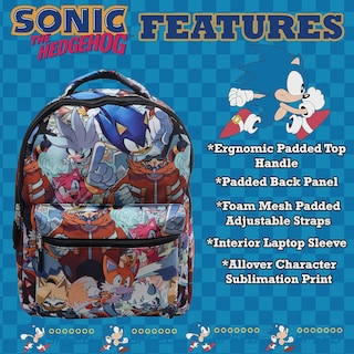 Foto 4 | Foto 4 | Mochila Ai Accessory Innovations Sonic The Hedgehog - Venta Internacional.