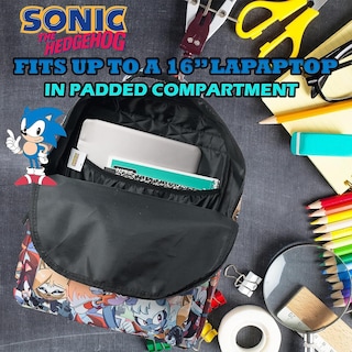 Foto 5 | Foto 5 | Mochila Ai Accessory Innovations Sonic The Hedgehog - Venta Internacional.
