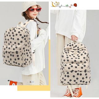 Foto 6 | Foto 6 | Mochila Escolar Bluboon Beige con Espacio para Portátil de 14 Pulgadas - Venta Internacional
