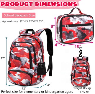 Foto 2 | Foto 2 | Mochila Bluefairy Kids con Lonchera Unisex de 4 a 12 Años - Venta Internacional