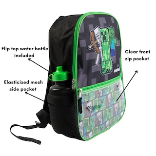 Foto 5 | Foto 5 | Set de Mochila Ralme Minecraft con Lonchera para Niños y Niñas - Venta Internacional
