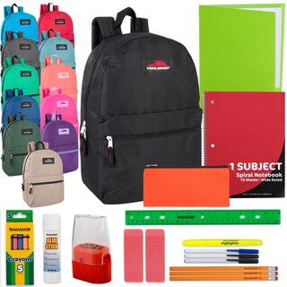 Foto 1 | Foto 1 | Mochila Trailmaker Bulk, Paquete De 24 Con Material Escolar Para Niños - Venta Internacional.