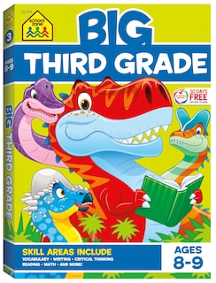 Foto 1 | Foto 1 | Libro De Trabajo School Zone Big Third Grade, 320 Páginas Para Niños De 8 A 9 Años - Venta Internacional.