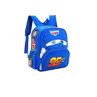 Foto 1 | Foto 1 | Mochila Preescolar Auto 3d Animados Para Niños Cars Azul