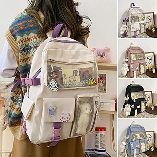Foto 2 | Foto 2 | Mochila Ggoob Kawaii Con Alfiler Y Accesorios Para Colegiala - Venta Internacional.