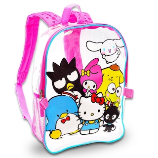 Foto 2 | Foto 2 | Mochila Hello Kitty Transparente Para La Escuela Con Lonchera Y Botella - Venta Internacional.
