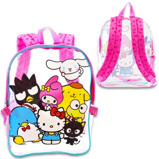 Foto 4 | Foto 4 | Mochila Hello Kitty Transparente Para La Escuela Con Lonchera Y Botella - Venta Internacional.