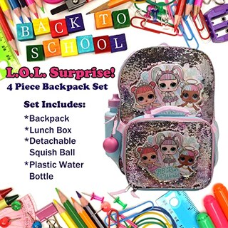 Foto 2 | Foto 2 | Mochila L.o.l con Lonchera y Termo - Venta Internacional