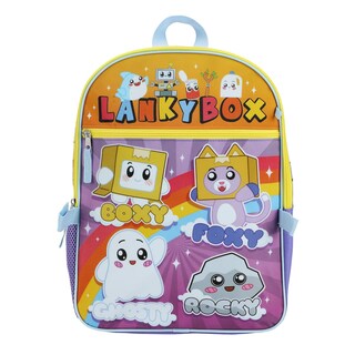 Foto 4 | Foto 4 | Juego De Mochilas Y Loncheras Lankybox De 5 Piezas Con Licencia Oficial - Venta Internacional.