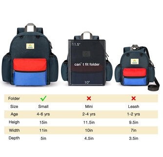 Foto 7 | Foto 7 | Correa De Mochila Para Niños Pequeños Steamedbun De 1 A 3 Años Con Hebilla En El Pecho - Venta Internacional.