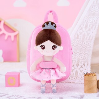 Foto 6 | Foto 6 | Mochila Gloveleya Para Niños Pequeños Con Suave Muñeca Bailarina Rosa 2+ - Venta Internacional.