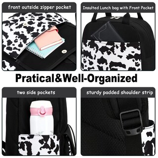 Foto 3 | Foto 3 | Mochila Bluboon Gils Bookbags De Escuela Secundaria Para Adolescentes Y Niñas - Venta Internacional.