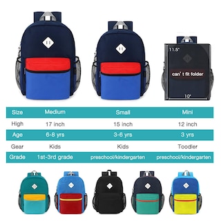 Foto 6 | Foto 6 | Mochila Steamedbun Kids Para Niños de 3 a 6 Años Resistente al Agua - Venta Internacional