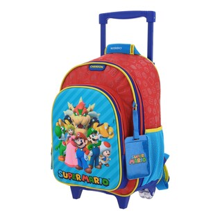 Foto 2 | Foto 2 | Mochila Mediana Chenson Ruedas Niño Escolar Llantas Kinder Mario Bros Squat Mb66371-r Carro De Fabrica