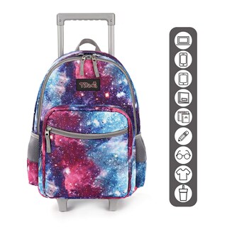 Foto 2 | Foto 2 | Mochila con Ruedas Tilami Galaxy de 18 Pulgadas para Niños - Venta Internacional