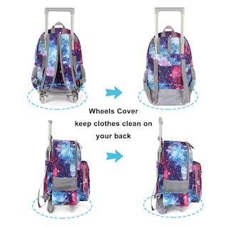 Foto 4 | Foto 4 | Mochila con Ruedas Tilami Galaxy de 18 Pulgadas para Niños - Venta Internacional