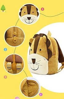 Foto 5 | Foto 5 | Mochila Nice Choice Cute Lion para Niños de 2 a 6 Años - Venta Internacional