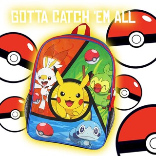 Foto 6 | Foto 6 | Mochila Bioworld Pokémon y sus Amigos - Venta Internacional