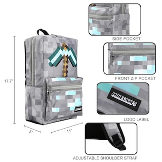 Foto 3 | Foto 3 | Mochila Bioworld Minecraft - Venta Internacional