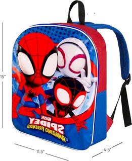 Foto 3 | Foto 3 | Mochila Marvel Spider-Man con Accesorios-Venta Internacional