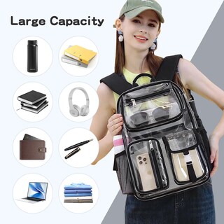 Foto 3 | Foto 3 | Mochila Cusangel Clear Xl, Impermeable, 17.5 Pulgadas, Para Adultos - Venta Internacional.