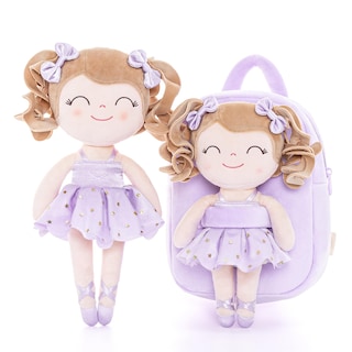 Foto 4 | Foto 4 | Mochila Gloveleya Baby Ballerina Con Muñeco De Peluche De 23 Cm - Venta Internacional.