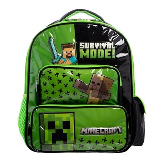 Foto 1 | Foto 1 | Mochila Primaria Infantil Minecraft (20l Verde)