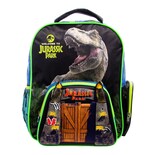 Mochila Primaria Infantil Jurassic Park (charms) 20l (negro)