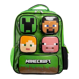 Foto 1 | Foto 1 | Mochila Primaria Infantil Minecraft (20l Verde)