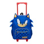 Mochila con Ruedas Infantil Sonic The Hedgehog Classic Azul