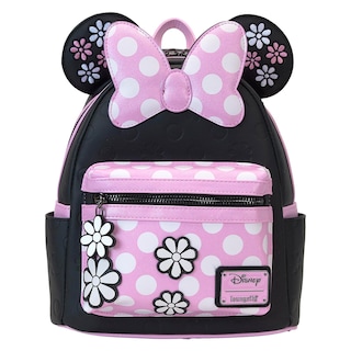 Foto 1 | Foto 1 | Mochila Loungefly Disney Minnie Floral Rock The Dots - Venta Internacional.