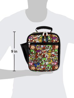 Foto 2 | Foto 2 | Lonchera Super Mario Bros Con Aislamiento Para Niños En Edad Escolar, Multicolor - Venta Internacional.