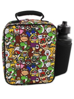 Foto 3 | Foto 3 | Lonchera Super Mario Bros Con Aislamiento Para Niños En Edad Escolar, Multicolor - Venta Internacional.