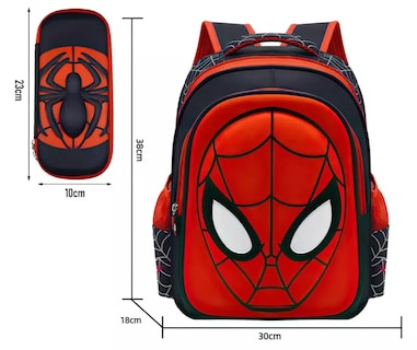 Foto 2 | Foto 2 | Mochila Preescolar Xtellar Rojo Spider Niños