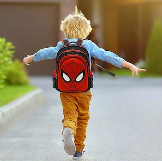 Foto 5 | Foto 5 | Mochila Preescolar Xtellar Rojo Spider Niños