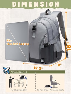 Foto 2 | Foto 2 | Mochila Bluefairy Para Adolescentes, Niños Y Niñas, 18 Litros, Color Gris - Venta Internacional.