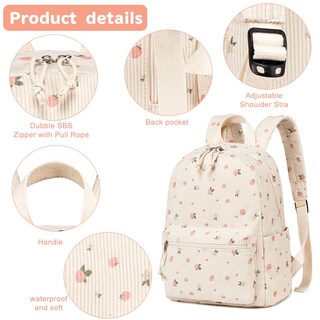 Foto 7 | Foto 7 | Mochila Btoop Mini Resistente Al Agua Para Mujeres Y Niñas Plateada - Venta Internacional.