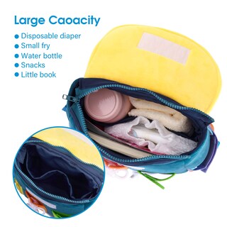 Foto 4 | Foto 4 | Mochila para Niños White Dolphin Toys Develop Motor Skills Navy - Venta Internacional