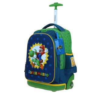 Foto 2 | Foto 2 | Mochila Grande Ruedas Chenson Mario Bros Yoshi Sploshi