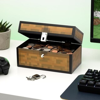 Foto 2 | Foto 2 | Monedero Paladone, Cofre De Minecraft, Multicolor - Venta Internacional.