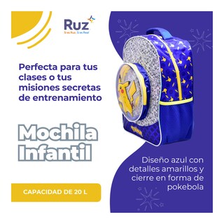 Foto 4 | Foto 4 | Mochila Primaria Infantil The Pokemon Company Pokémon 20 L