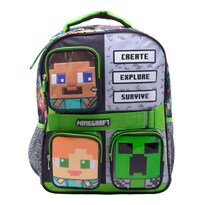 Mochila Primaria Infantil Microsoft Minecraft 20 L