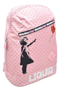 Foto 2 | Foto 2 | Mochila Brandalised Niña Con Globo Estampado Rosa Primaria 161842 Liquid