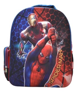 Foto 1 | Foto 1 | Mochila Marvel Spider Man Personajes 2 Estampado 3d Multicolor Primaria 125731 Ruz