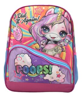 Foto 1 | Foto 1 | Mochila Poopsie Relieve Estampado Did It Again 162142 Primaria Ruz