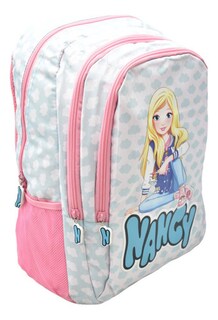 Foto 2 | Foto 2 | Mochila Nancy Con Porta Laptop Estampado Rosa Azul Primaria 16020 Famosa
