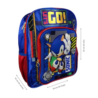 Foto 3 | Foto 3 | Combo Mochila, Lonchera Y Lapicera Sonic Con Luz Interactiva