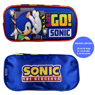 Foto 7 | Foto 7 | Combo Mochila, Lonchera Y Lapicera Sonic Con Luz Interactiva
